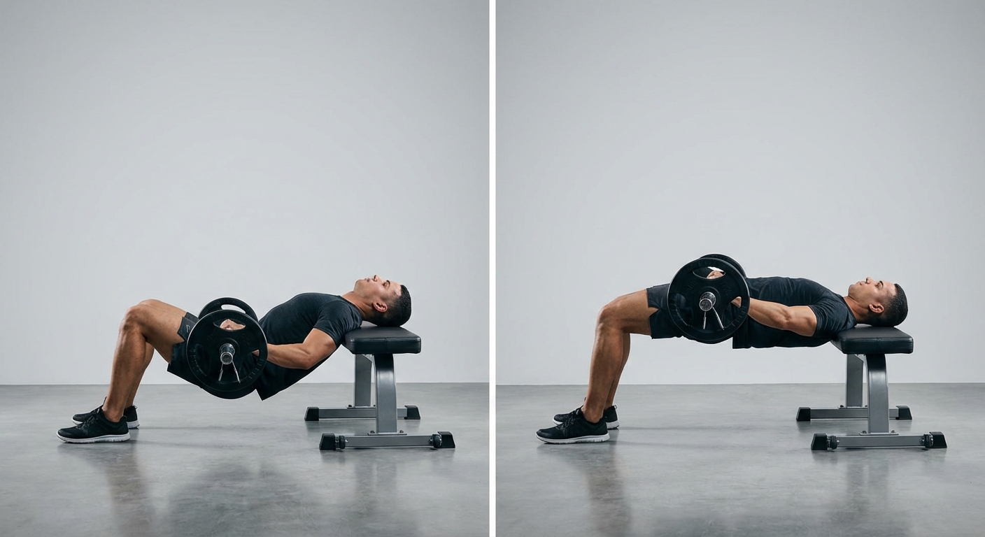 Barbell Hip Thrust, hip exercise