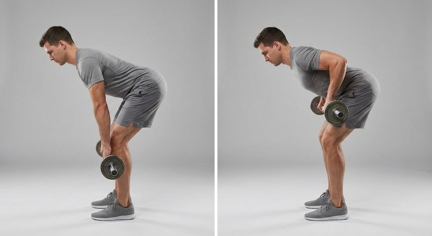 Bent Over Row, mid back exercise
