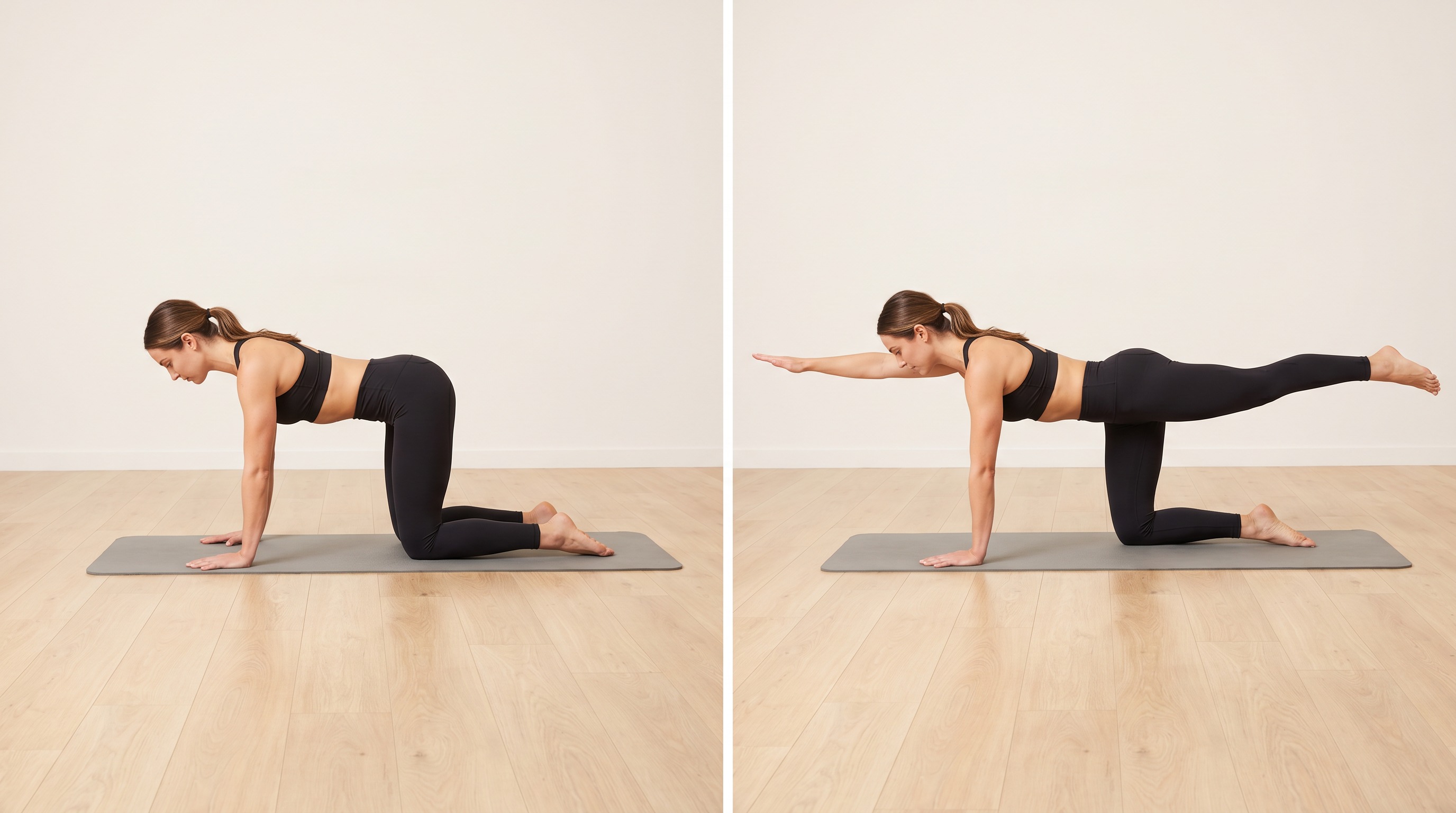 Bird Dog, lower back exercise