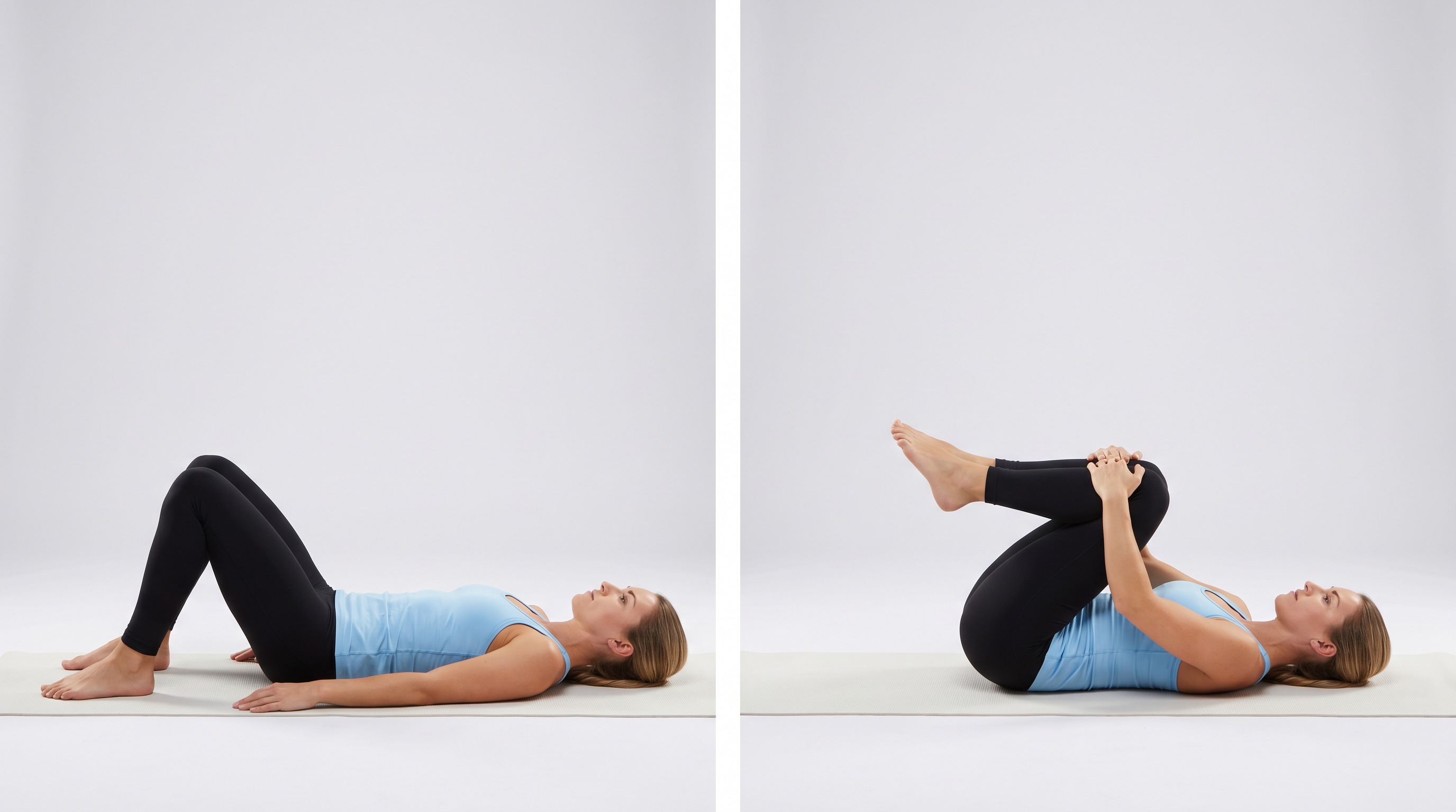 Double Knee to Chest, lower back exercise