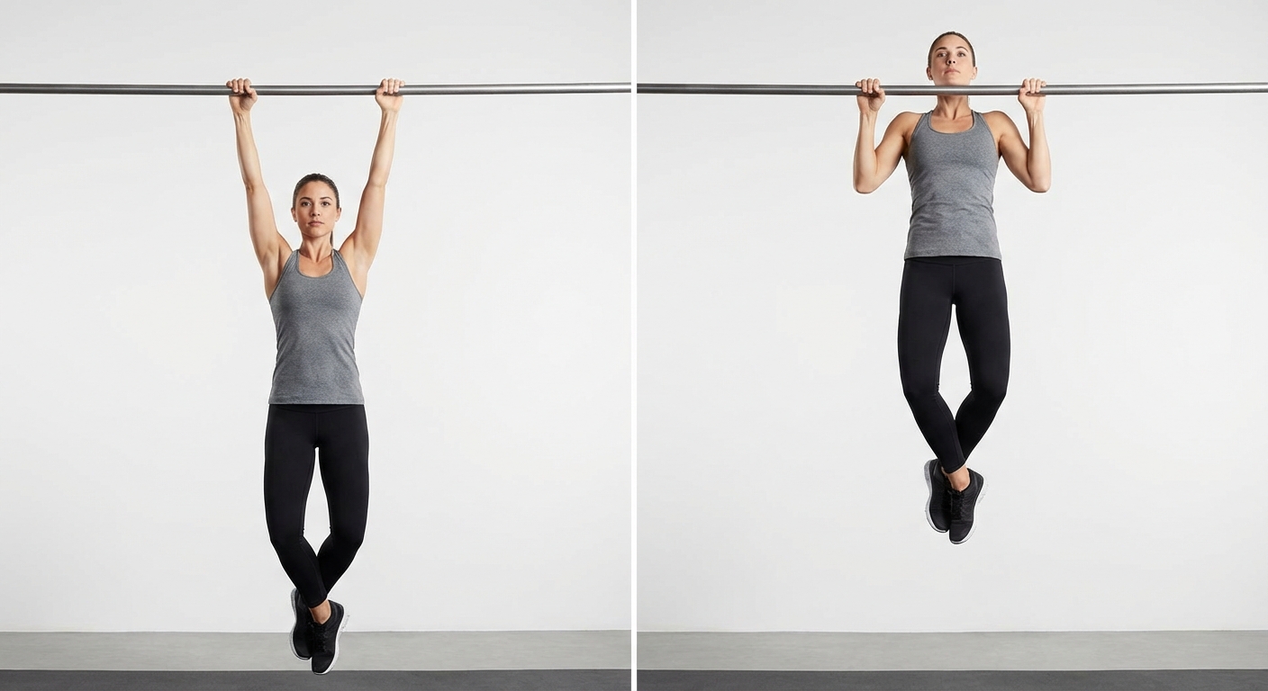Pull Ups, mid back exercise