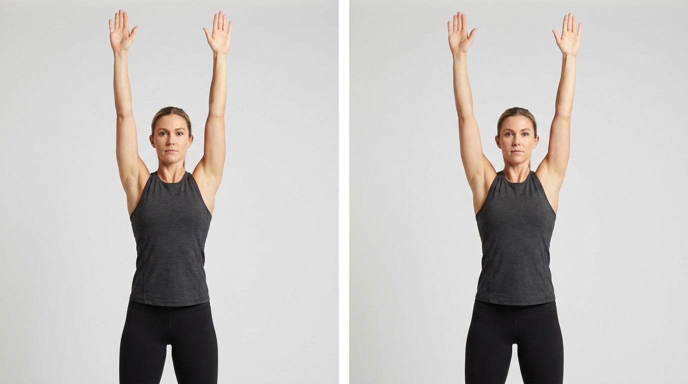 Scapular Pull-Down, bovenrugoefening