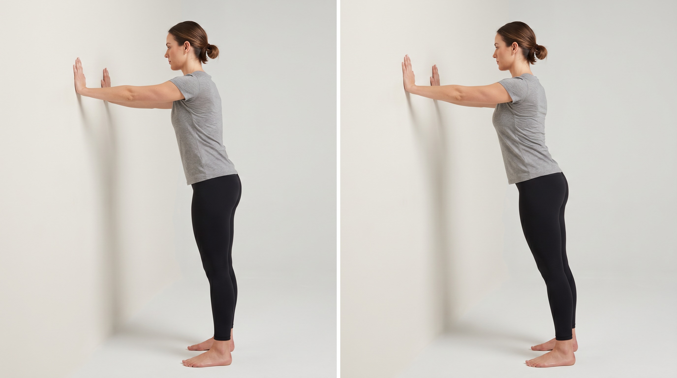 Scapular Wall Pushup, bovenrugoefening