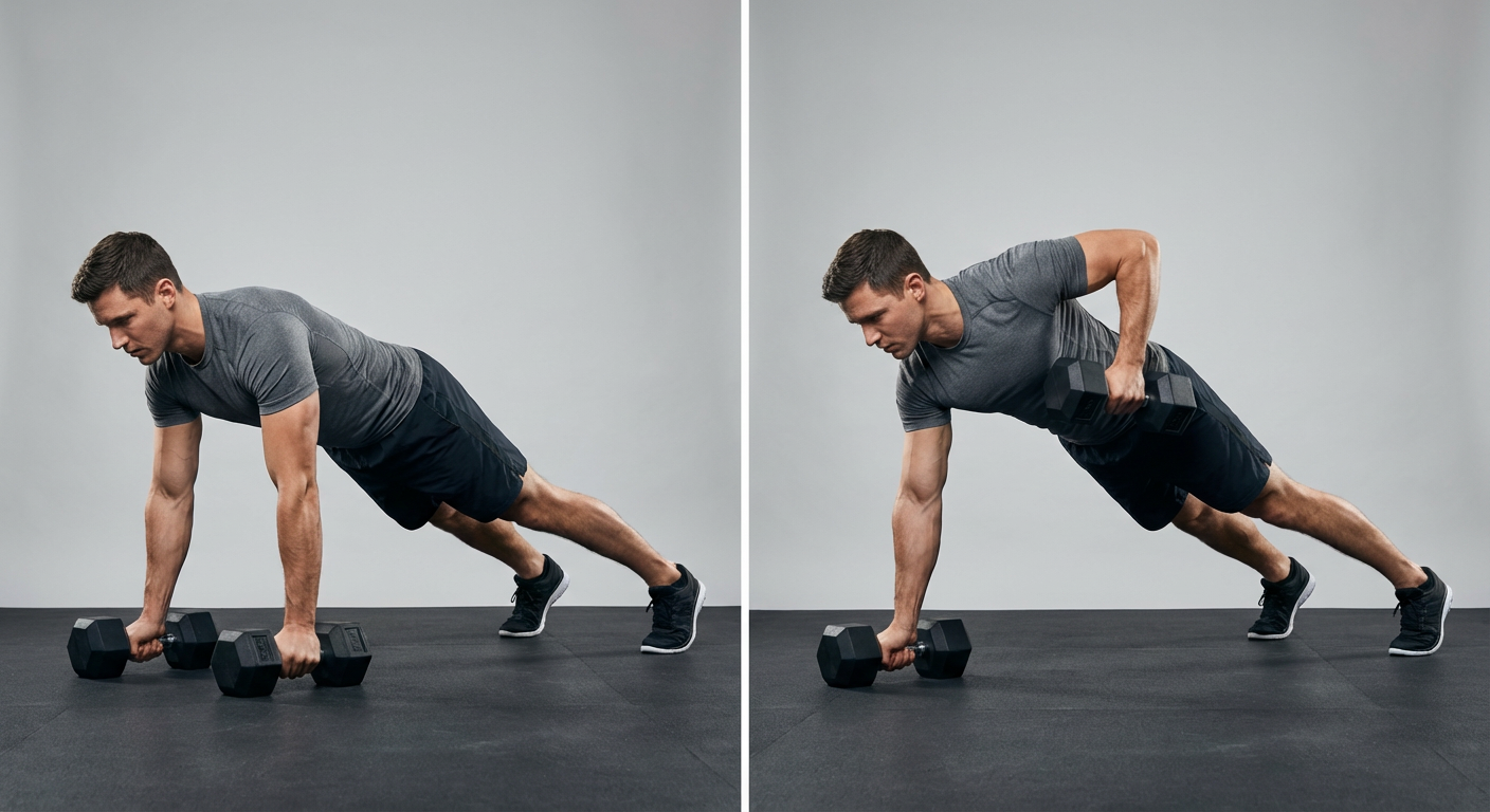 Renegade Row, mid back exercise